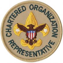 Chartered Organization Representative Patch